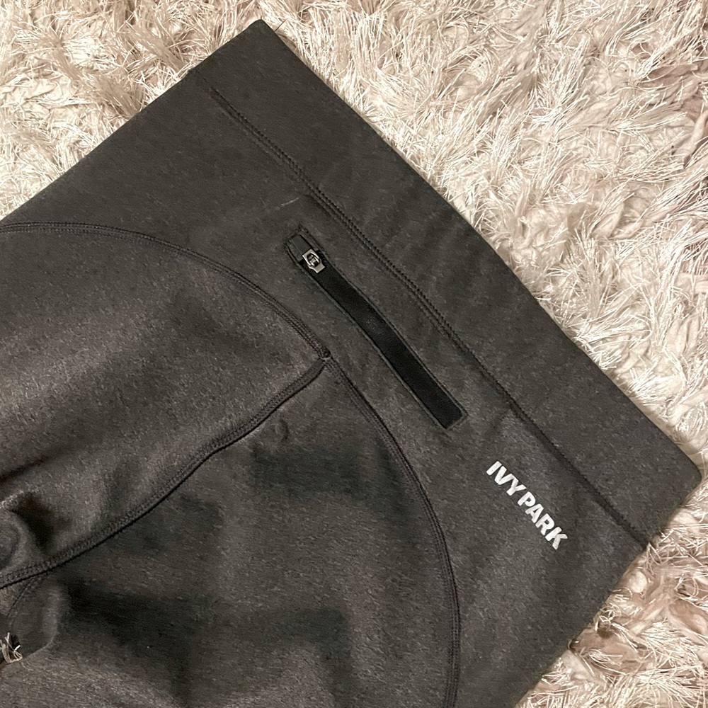 Ivy Park full length gray workout legging